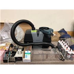 Fume extractor, HAKKO 936 solder station, solder tip cleaner, solder spool holder, epoxy 907, 6 part