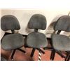 Image 4 : Office chair blue pattern adjustable qty 4