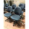 Image 1 : Office chair grey adjustable qty 5, wear & tear