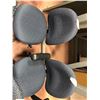 Image 3 : Office chair blue pattern adjustable qty 4