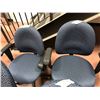 Image 2 : Office chair blue pattern adjustable qty 4