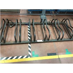 6 spot steel bike rack
