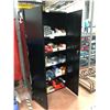 Image 1 : Black steel cabinet 36" x 18" x 72" (contents in separate lot)