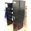 Image 2 : Black steel cabinet 36" x 18" x 72" (contents in separate lot)