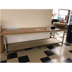 Shipping table 100" x 30" x 29 1/2" (table only)