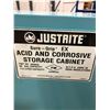 Image 4 : Justrite ACID & Corrosive cabinet 43" x 18" x 44 1/2" 2 shelfs
