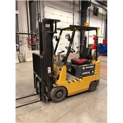 Kramer Caterpillar GC15LP forklift, 3443 hours