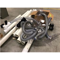 Bench fume/dust extractor system