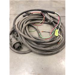 qty 2 #6 -  4Cond cable, 1 with male connector and 1 with female connector,