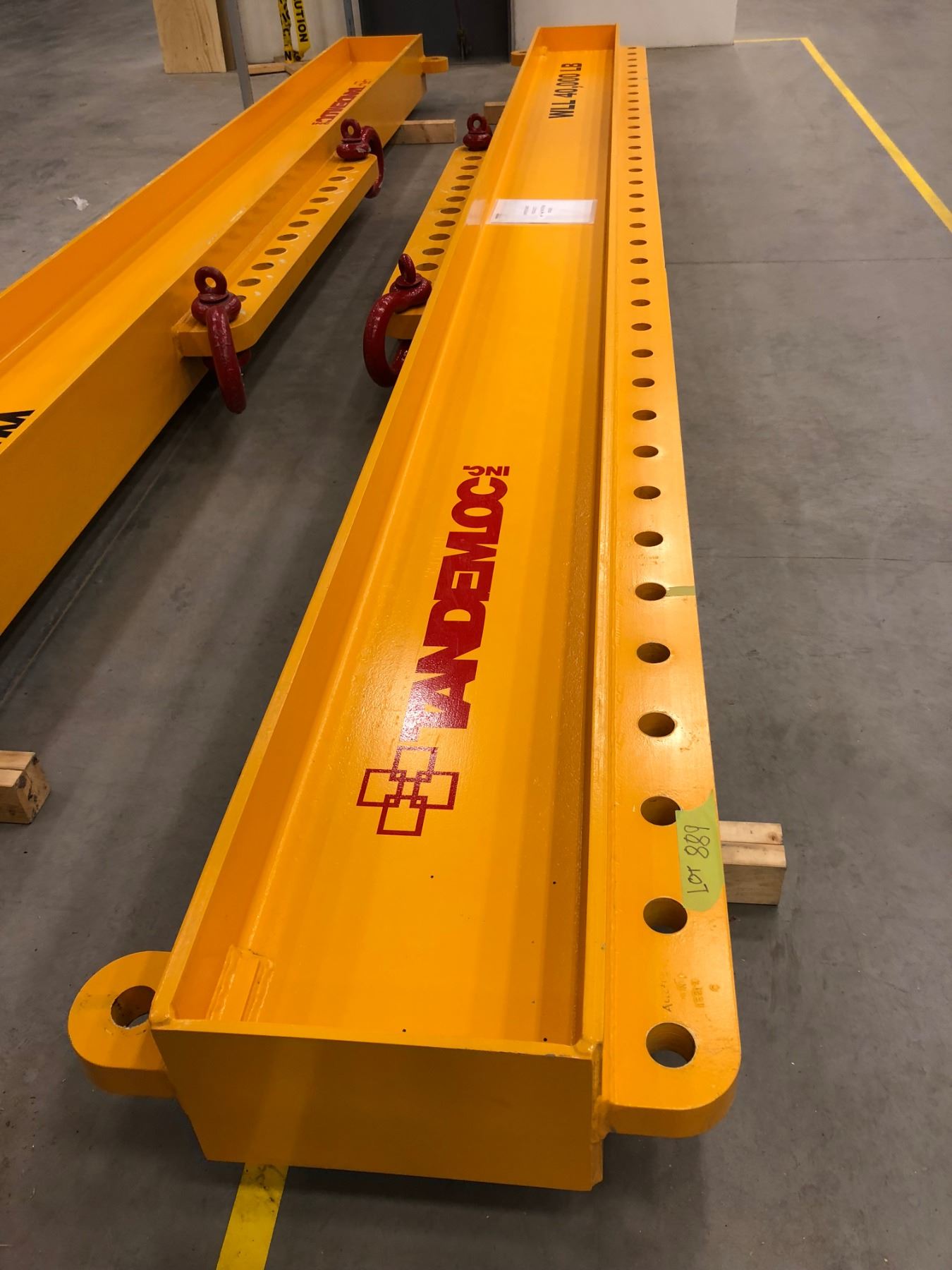 Tandemloc 20 TON WLL lift beams, documentation included