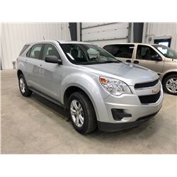 2014 Chevy Equinox Silver, Km 71,735, comes with winter tires and rims