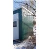 Image 2 : All weather steel building  114"w x 97"d x 11 1/2'h, insulated walls, ventilation fan fire doors, ge
