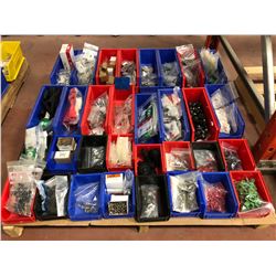 Assorted electronic components