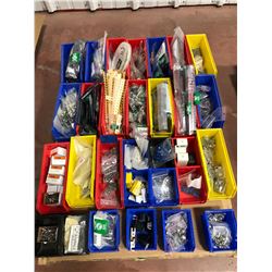 Assorted electronic components