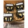 Image 10 : Assorted electronic components crate top include