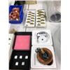 Image 6 : Assorted electronic components crate top include