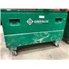 Image 1 : Greenlee HD Locking tool chest on wheels for job sites