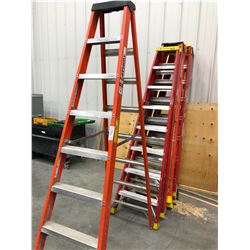Fiberglass ladders 8' qty 2