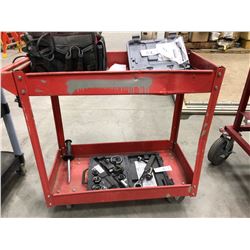 Steel cart 29" x 16" x 30" (cart only)
