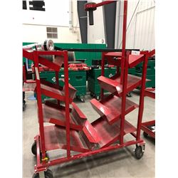 Steel electrical dispensing cart