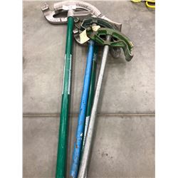 GreenLee Conduit Benders, 842A, 843A, Ideal Conduit Bender 74-003, Benfield Conduit Bender #3