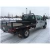 Image 4 : 2008 Grey Ford 350 crewcab, V10 Triton,modified flat deck, 15659 km, 4x4, 6.4L Gas Engine, automatic