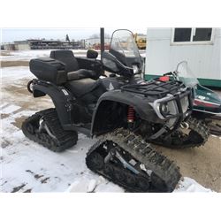 2009 Honda Fourtrax 500cc, 2436 kms, Camoplast Tatou 4S tracks