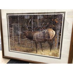 Carl Brenders - "A Hunters Dream", limited edition 543/950, 20x20 image, 31x39 framed
