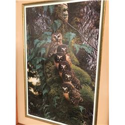 Carl Brenders - "The Family Tree", limited edition 3319/3500, 20x32 image, 31x44 framed