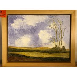 Myrna Harris - "Prairie Textures", Mixed Media, 18x24, 22x28 framed