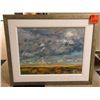Image 1 : Louise Cook - "Dugout", acrylic on board, 18x24, 31x25 framed