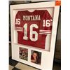 Image 2 : Joe Montana Autographed Jersey and Photos, Holograms from Joe's personal collection & NFL, 35x45