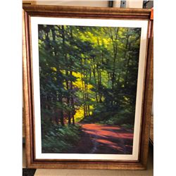Michel LeRoux - "Meditation", oil on canvas, 30x36, 39x49 framed