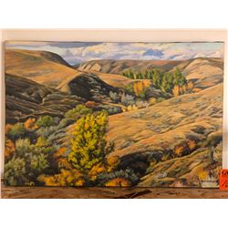Dean Francis - "Autumn Tapestry", oil on canvas, 20x30