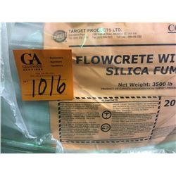 5 Totes - Target Flowcrete c/w Silica Fume & 5% air - 3500 lb each