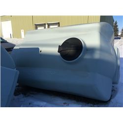 Unused appprox 1200 gallon heavy wall poly water tank