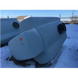 Unused appprox 1200 gallon heavy wall poly water tank