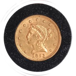 1853 $2 1/2 Gold Liberty Head Coin