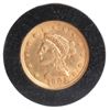 Image 1 : 1901 $2 1/2 Gold Liberty Head, A.U.