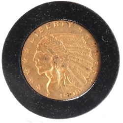 1908 $2 1/2 Gold Indian Head, X.F.