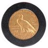 Image 2 : 1908 $2 1/2 Gold Indian Head, X.F.