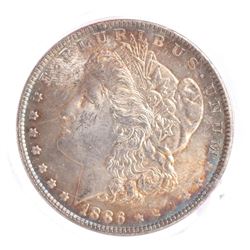 1886 Morgan Dollar, M.S. 63
