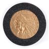 Image 1 : 1912 $2 1/2 Gold Indian Head, V.F.