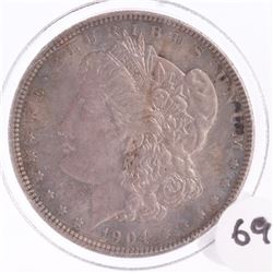 1904 Morgan Dollar, M.S. 63