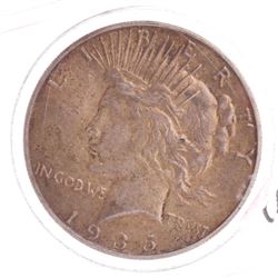 1935-S Peace Dollar, MS 63
