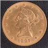 Image 1 : 1897 $10 Gold Liberty Head, MS 63