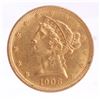 Image 1 : 1908 $5 Gold Liberty Head, MS 62