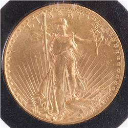 1924 $20 Gold Saint Gaudens, MS 63