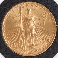 1924 $20 Gold Saint Gaudens, MS 64