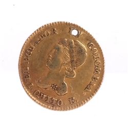 1833 GJ Ecuador - Columbia, Escuda